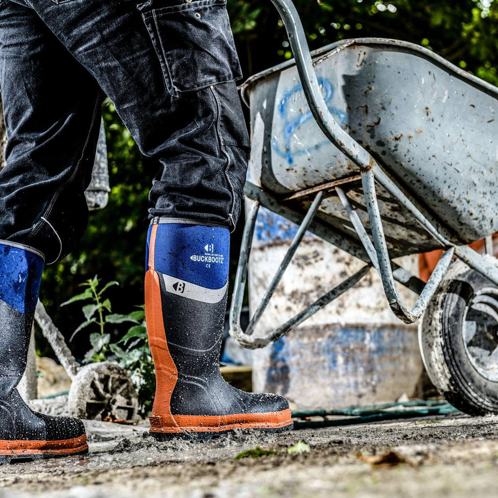 BuckBootz BBZ6000 Insulated Safety Wellington Boots - Protection Redefined