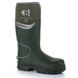 Buckbootz BBZ8000 360° High Visibility Neoprene/Rubber Safety Wellington Boot with Ankle Protection - BBZ8000GR-03 - Buckbootz - Trade Counter Direct