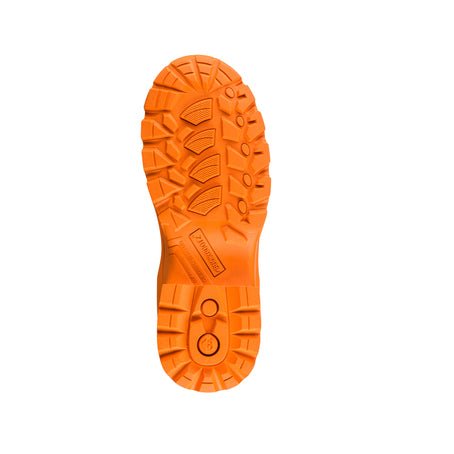 Buckbootz BBZ8000 360° High Visibility Neoprene/Rubber Safety Wellington Boot with Ankle Protection - BBZ8000GR-03 - Buckbootz - Trade Counter Direct