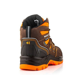 Buckbootz BVIZ2 S7S SC 360° High Visibility Metal - Free Waterproof Safety Boot - BVIZ2BROR-06 - Buckbootz - Trade Counter Direct