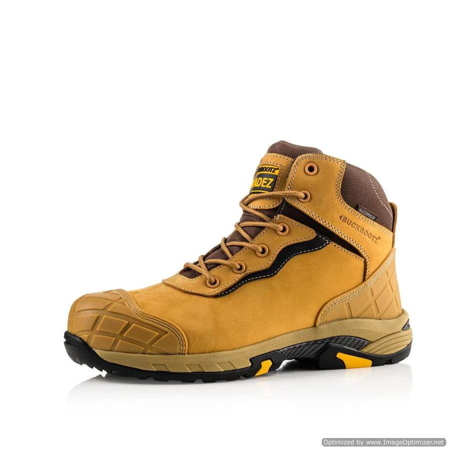 Buckbootz TRADEZ BLITZ S3 SRC Lightweight Waterproof Safety Lace Boot - BLITZBK-06 - Buckbootz - Trade Counter Direct