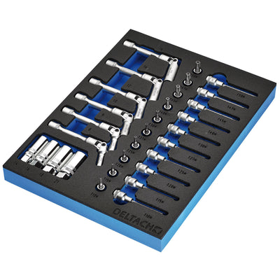 Bunker Spark and Glow Plug Set in EVA Foam Inlay, 3/8" (20 Piece) - DR-29713 - BUNKER - Trade Counter Direct