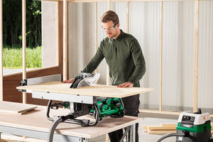 HiKOKI C3610DRJW4Z 36V MultiVolt Brushless Cordless Table Saw Body Only