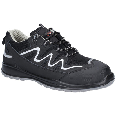 Centek FS313 Extra Light Water Resistant Safety Trainer - Black (28955 - 48957) - 28955-48957-02 - Centek - Trade Counter Direct