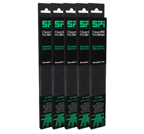 CleanFit Mini Strips Waterproof Abrasives - Medium - 5 Packs of 10 - SEL0004 - 1 - SEL0004-1 - Select Products - SPI - Trade Counter Direct