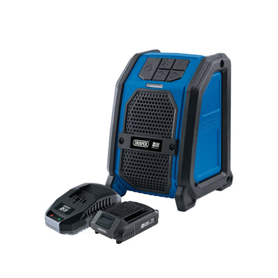 D20 20V Wireless Speaker Kit (3 Piece) - DR-04758 - Draper - Trade Counter Direct