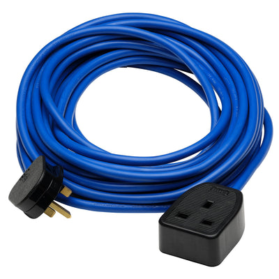 Defender E85223 230V Extension Lead, Blue, 1.5mm², 13A, 10m - DR-35075 - Defender - Trade Counter Direct