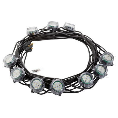Defender E89353 230V 50W Heavy Duty LED Encapsulated Festoon String Lights, 22m - DR-34750 - Defender - Trade Counter Direct