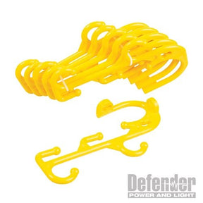 Defender Festoon Cable Hanging Hook 10pk 10pk - E86330 - E86330 - Defender - Trade Counter Direct