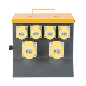 Defender Splitter (MCB) 4 x 16A / 2 x 32A - 110V - E13125 - TSE13125 - Defender - Trade Counter Direct