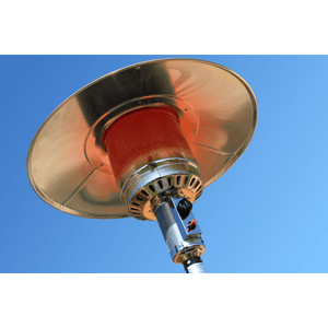 Dellonda 13kW Stainless Steel Commercial Gas Outdoor Garden Patio Heater, Wheels - DG2 - DG2 - Sealey Tools UK - Trade Counter Direct