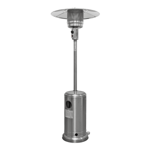 Dellonda 13kW Stainless Steel Commercial Gas Outdoor Garden Patio Heater, Wheels - DG2 - DG2 - Sealey Tools UK - Trade Counter Direct