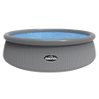 Dellonda 15ft Ø450cm Round Garden Kids Paddling Swimming Pool & Pump Grey Rattan - DL18 - DL18 - Sealey Tools UK - Trade Counter Direct