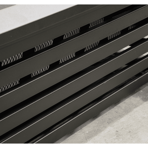 Dellonda 35" Square Outdoor Fire Pit, Black - DG43 - DG43 - Sealey Tools UK - Trade Counter Direct