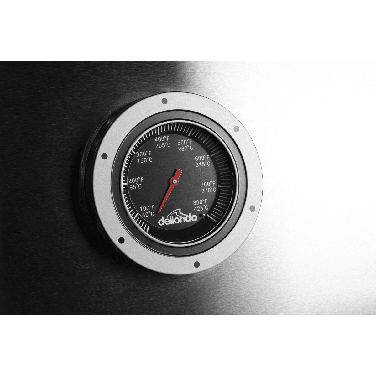 Dellonda 4+1 Burner Deluxe Gas BBQ Grill, Stainless Steel, Side Burner, Ignition - DG17 - DG17 - Sealey Tools UK - Trade Counter Direct