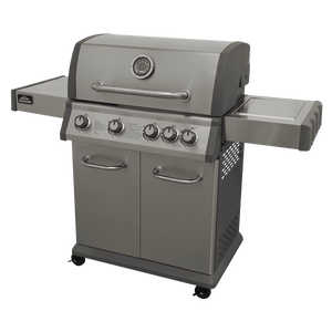 Dellonda 4+1 Burner Deluxe Gas BBQ Grill, Stainless Steel, Side Burner, Ignition - DG17 - DG17 - Sealey Tools UK - Trade Counter Direct