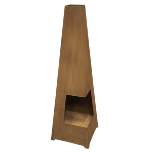 Dellonda Chiminea, Wood Burner, Heater for Outdoors W45cm x H150cm, Corten Steel - DG106 - DG106 - Sealey Tools UK - Trade Counter Direct