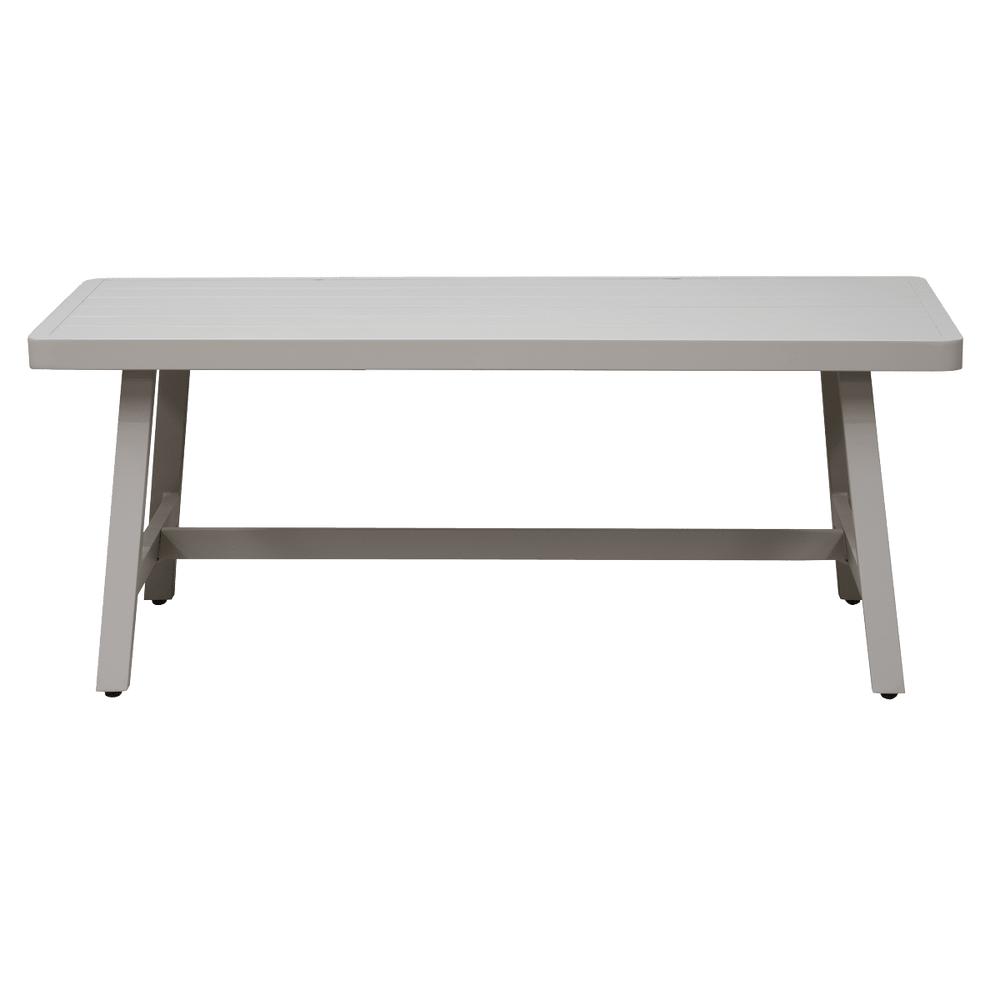 Dellonda Fusion 4 Piece Outdoor Garden Corner Sofa & Coffee Table Set, Aluminium - DG57 - DG57 - Sealey Tools UK - Trade Counter Direct