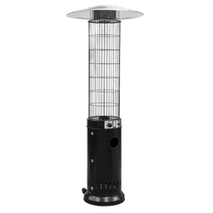 Dellonda Gas Patio Heater 13kW for Commercial & Domestic Use, Black - DG124 - DG124 - Sealey Tools UK - Trade Counter Direct