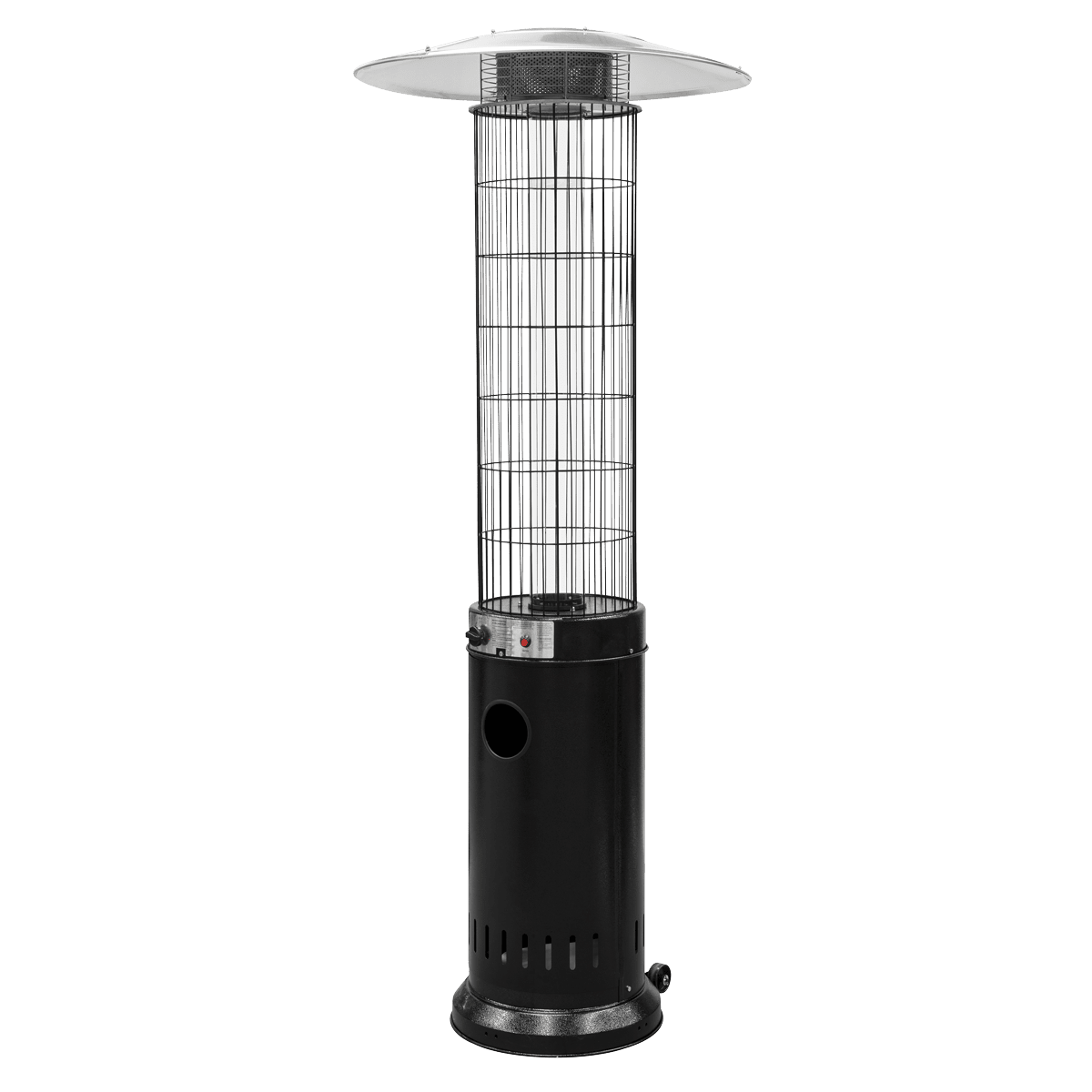Dellonda Gas Patio Heater 13kW for Commercial & Domestic Use, Black - DG124 - DG124 - Sealey Tools UK - Trade Counter Direct