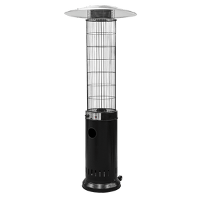 Dellonda Gas Patio Heater 13kW for Commercial & Domestic Use, Black - DG124 - DG124 - Sealey Tools UK - Trade Counter Direct