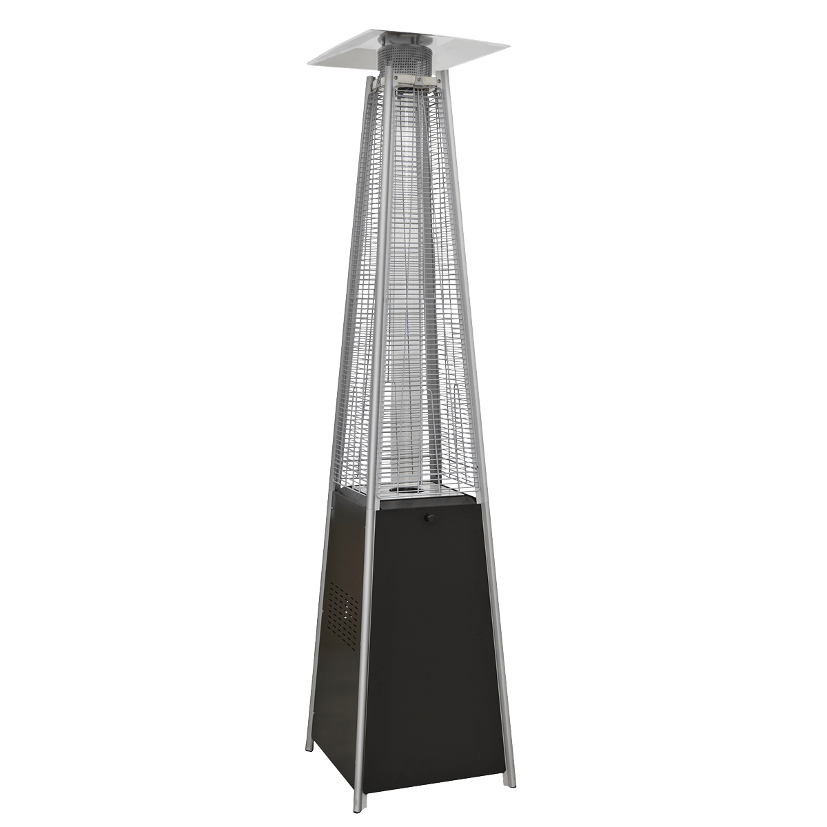 Dellonda Pyramid Gas Outdoor Garden Patio Heater 13kW Commercial & Home Use - DG98 - DG98 - Sealey Tools UK - Trade Counter Direct