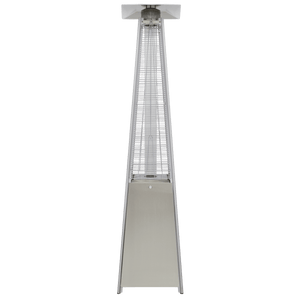 Dellonda Pyramid Gas Patio Heater 13kW Commercial/Garden Use, Stainless Steel - DG99 - DG99 - Sealey Tools UK - Trade Counter Direct