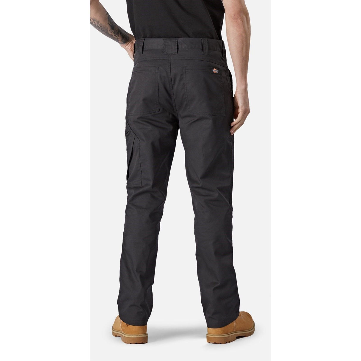 Dickies Action Flex Trouser - Black - 30S Leg - 36201-67505-03 - Dickies - Trade Counter Direct