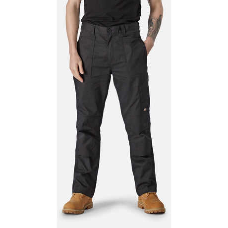 Dickies Action Flex Trouser - Black - 30S Leg - 36201-67505-03 - Dickies - Trade Counter Direct