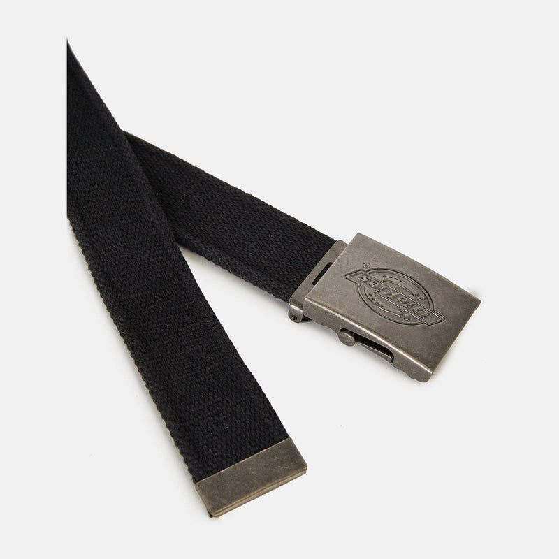 Dickies Canvas Belt - Black - Size Itm (36184 - 67479 - 01) - 36184-67479-01 - Dickies - Trade Counter Direct