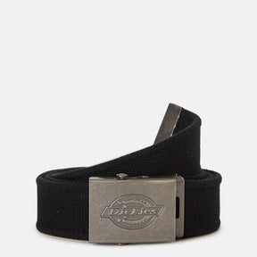 Dickies Canvas Belt - Black - Size Itm (36184 - 67479 - 01) - 36184-67479-01 - Dickies - Trade Counter Direct