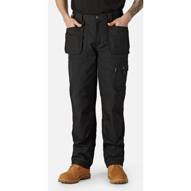 Dickies Eisenhower Multi - Pocket Trousers - Black - 32R Leg - 36205-67516-03 - Dickies - Trade Counter Direct