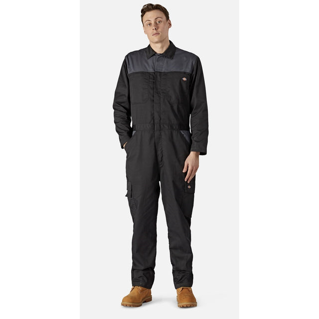 Dickies Everyday Coverall - Black Grey (DK0A4XT3BLG1001) - 36224-67567-03 - Dickies - Trade Counter Direct
