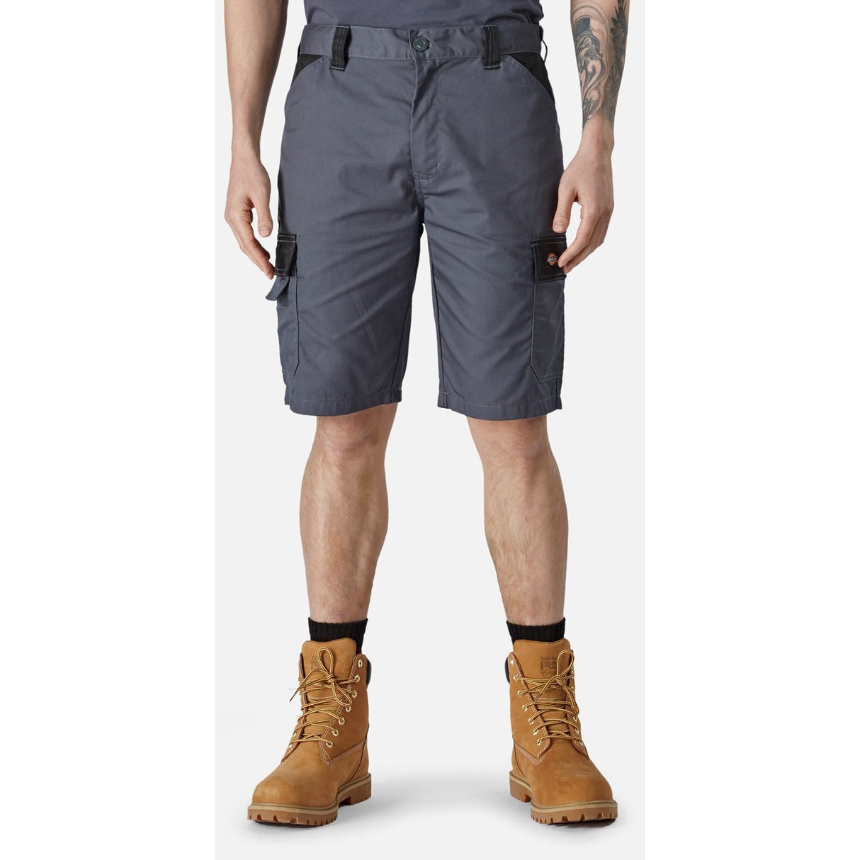 Dickies Everyday Short - Grey/Black (DK0A4XSGC661008) - 36187-67484-02 - Dickies - Trade Counter Direct