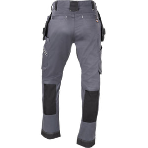 Dickies Holster Universal FLEX Trouser - Grey/Black - 30S Leg - 36222-67560-03 - Dickies - Trade Counter Direct