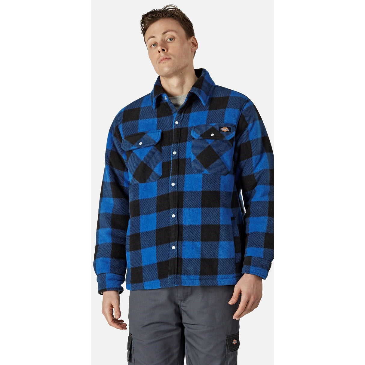 Dickies Portland Shirt - Royal Blue (DK0A4XTARBX1007) - 36227-67578-03 - Dickies - Trade Counter Direct