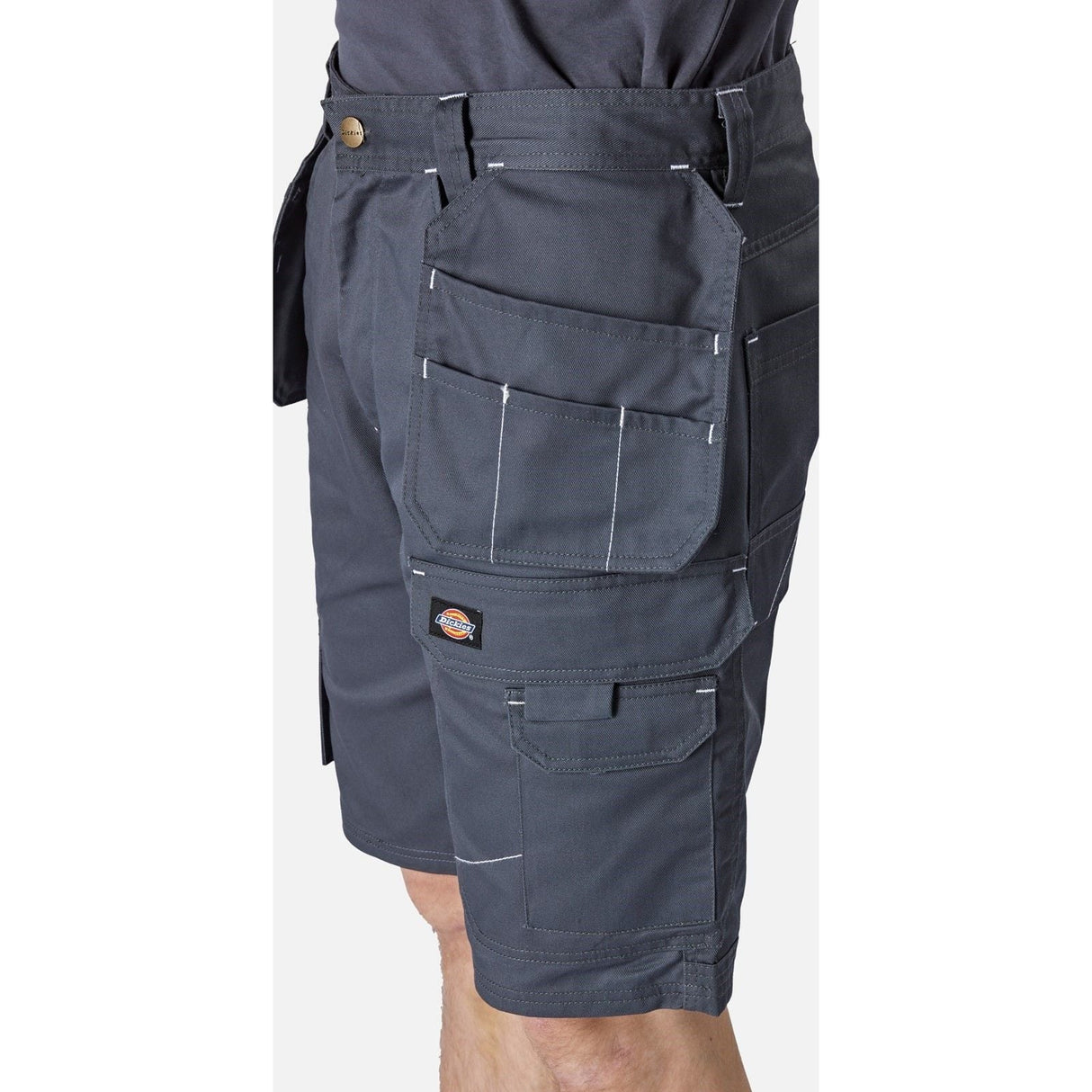 Dickies Redhawk Pro Work Shorts - Grey (DK0A4XSIGYX1002) - 36190-67491-02 - Dickies - Trade Counter Direct