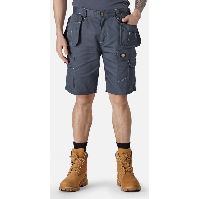 Dickies Redhawk Pro Work Shorts - Grey (DK0A4XSIGYX1002) - 36190-67491-02 - Dickies - Trade Counter Direct