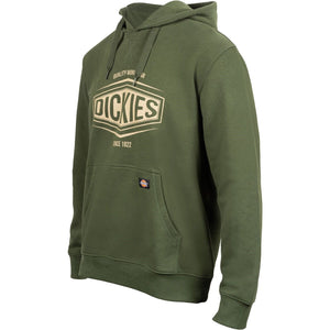 Dickies Rockfield Hoodie - Olive Green (DK0A4XTWOGX1006) - 36236-67598-03 - Dickies - Trade Counter Direct