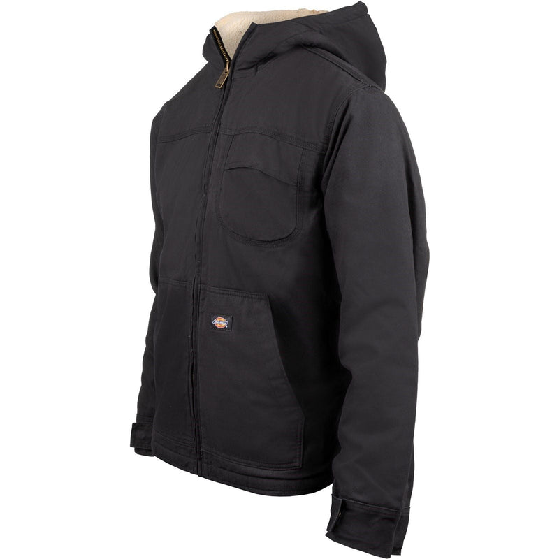 Dickies Sherpa Lined Duck Jacket - Rinsed Black (DK0A4XUXRBK1001) - 36232-67589-03 - Dickies - Trade Counter Direct