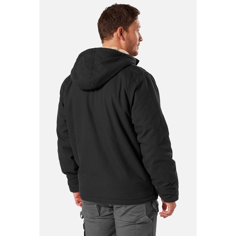 Dickies Sherpa Lined Duck Jacket - Rinsed Black (DK0A4XUXRBK1001) - 36232-67589-03 - Dickies - Trade Counter Direct