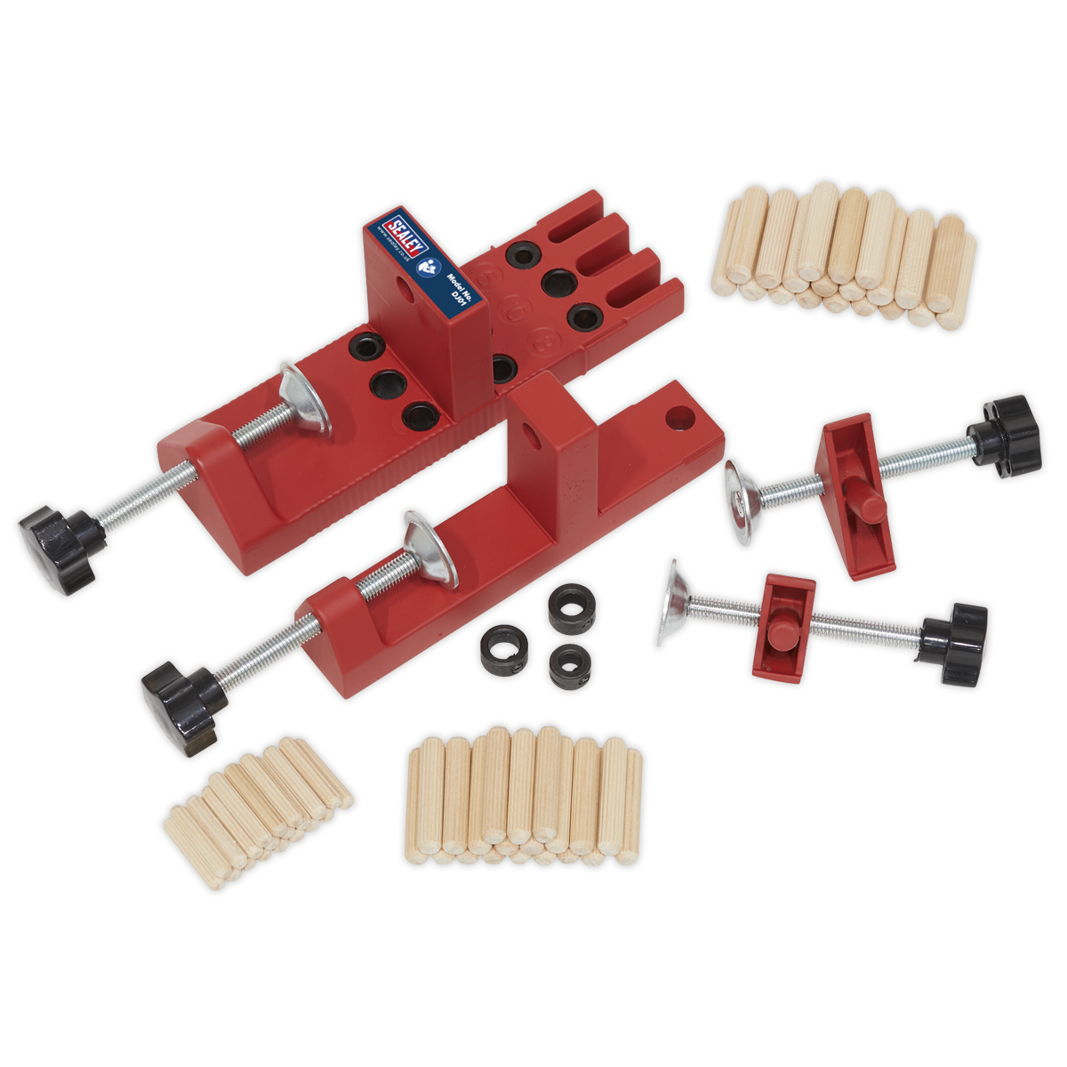 Sealey DJ01 Universal Dowelling Jig Set