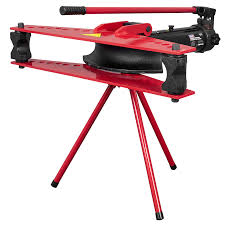 Sealey PBS91 Industrial Hydraulic Pipe Bender with Stand 15tonne - Pipe Benders