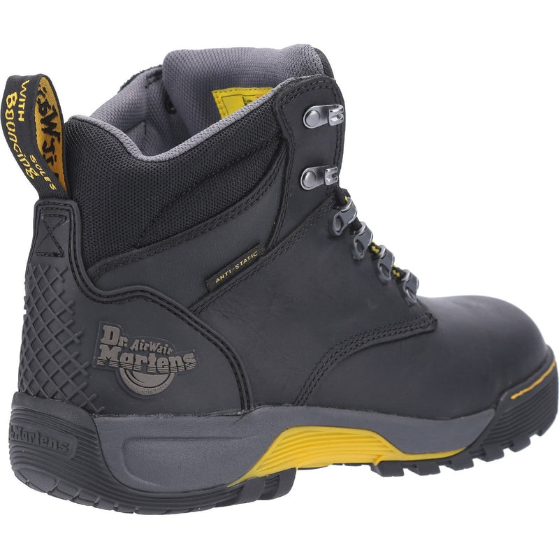 Dr Martens Ridge ST Lace Up Hiker Safety Boot - Black (21733001 - 3) - 28324-47635-01 - Dr Martens - Trade Counter Direct