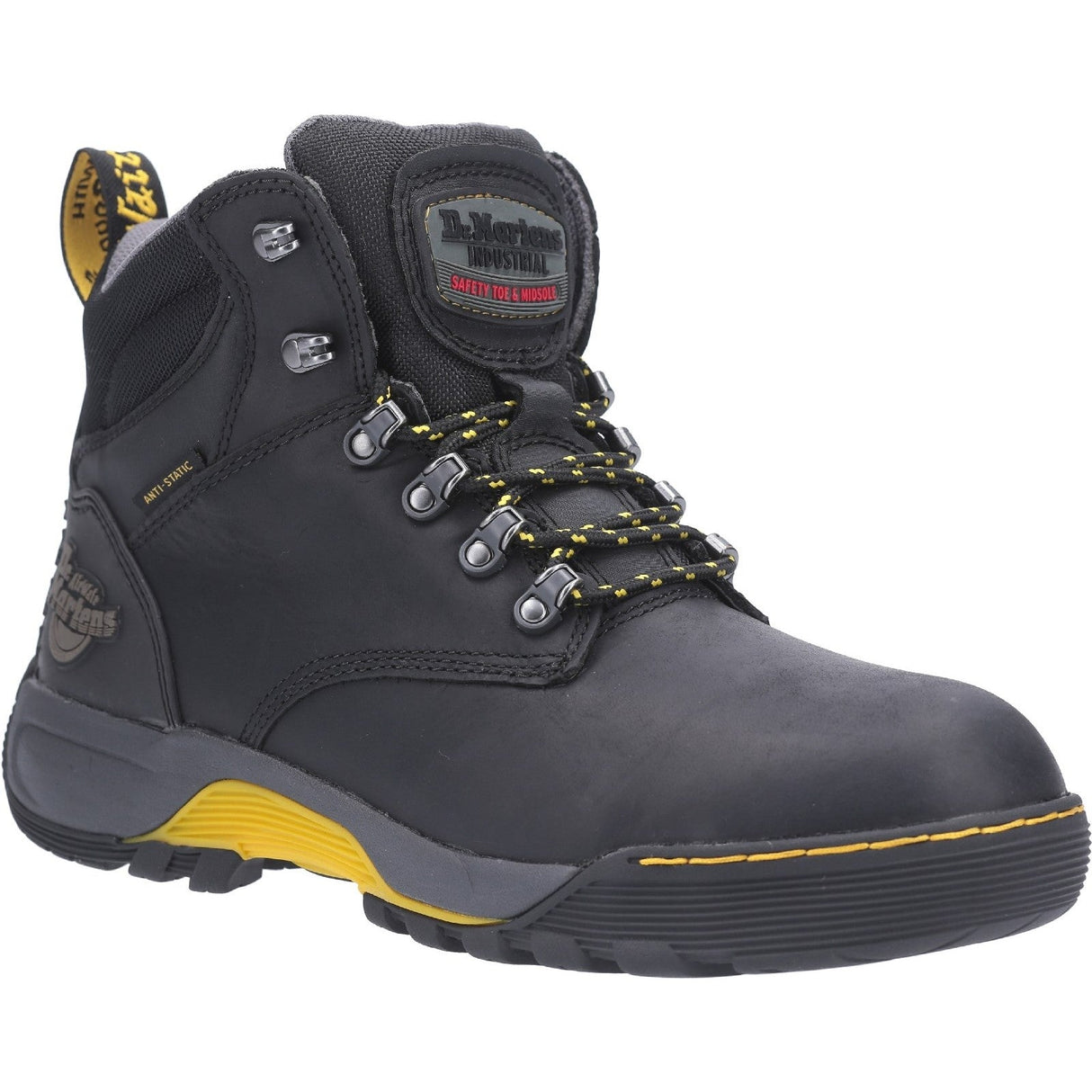 Dr Martens Ridge ST Lace Up Hiker Safety Boot - Black (21733001 - 3) - 28324-47635-01 - Dr Martens - Trade Counter Direct
