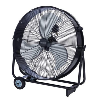 Draper 110V Drum Fan, 24"/610mm, 125W - DR-03365 - Draper - Trade Counter Direct