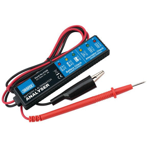 Draper 1176 - B Battery and Alternator Analyser for 12V DC Systems - (41026) - DR-41026 - Draper - Trade Counter Direct