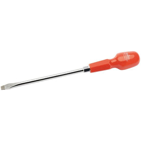 Draper 186B Plain Slot Flared Tip Cabinet Pattern Screwdriver, 9.5 x 200mm (Sold Loose) - (19501) - DR-19501 - Draper - Trade Counter Direct