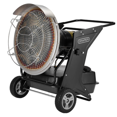 Draper 240V Radiant Diesel Heater, 136400 BTU, 40kW - DR-36637 - Draper - Trade Counter Direct