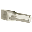 Draper 2800M/PL Plain Slot Impact Screwdriver Bit, 12mm - (10818) - DR-10818 - Draper - Trade Counter Direct